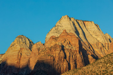 Scenic Zion National Park Utah Landscape