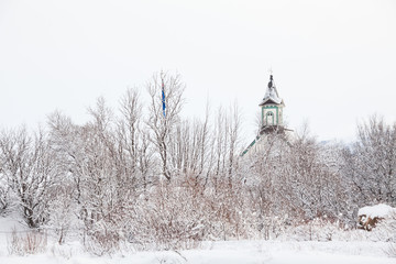 Thingvellir National Park or better known as Iceland pingvellir National Park during winter