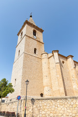 San Salvador church in La Roda city, province of Albacete, Castilla La Mancha, Spain