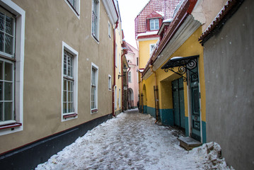 Tallinn. Estonia. Old city.