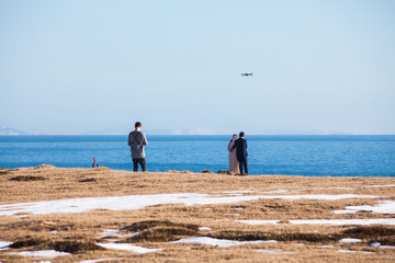 Arnarstapi or Stapi is a small fishing village at the foot of Mountain Stapafell between Hellnar village and Breidavik farms