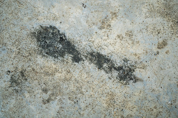 The old concrete floor.