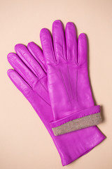 pink gloves for women