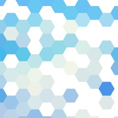 simple colorful background consisting of hexagons. vector illustration. eps 10