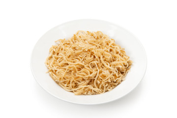 水で戻した切り干し大根