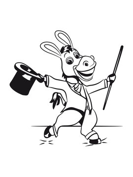 esel witzig steppen tanzen show cool tier muli lustig natur vierbeiner muli grautier einfarbig