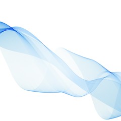 blue abstract vector sea wave. Background image. Desktop.