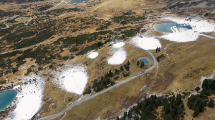 Künstliche Beschneiung in Obertauern (Österreich)