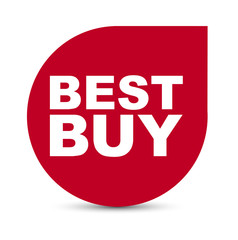 red vector banner best buy