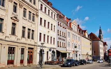 Fototapeta na wymiar Bürgerhäuser, Obermarkt, Görlitz, Sachsen