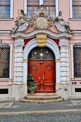 Fototapeta na wymiar Barockportal, Börse, Untermarkt, Görlitz