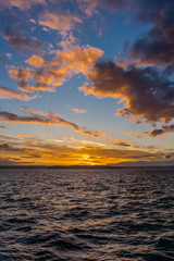 Sunset Glow With Clouds 2
