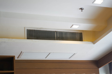 Air conditioning grille or hole
