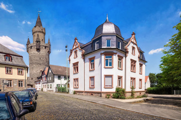 Obraz premium Friedberger Burganlage, Hessen