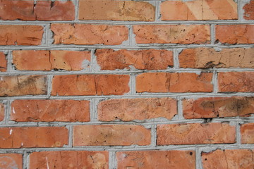 realistic brick wall background 
