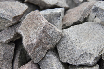big building grey stones 