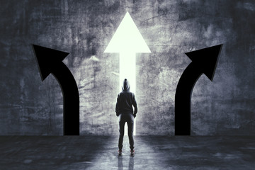 Success and choice concept