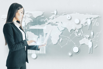 Future and technology concept