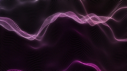 Fototapeta na wymiar Music abstract background. Equalizer for music, showing sound waves with musical waves, background equalizer. 3d rendering.