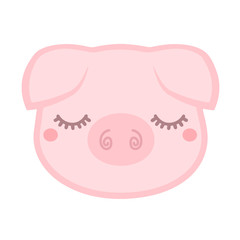 Sleepy pig
