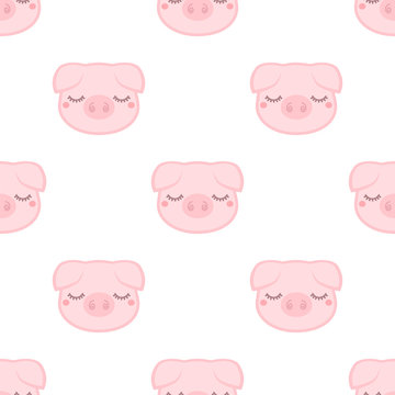 Sleepy pig pattern
