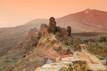 Fototapeta na wymiar Fantastische Vulkanische Landschaft