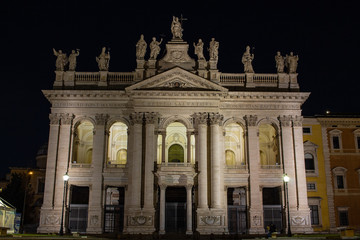 Fototapeta na wymiar Roma, Basilica of San Giovanni in Laterano 17/11/2018
