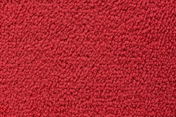 red texture of knitted fabric