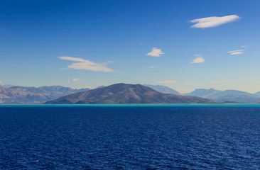 Fototapeta premium Beautiful Mediterranean coast in Greece.