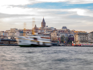 Fototapeta premium Istanbul bosphorus and Galata Tower