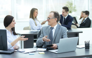 Businessman analyzing investment, budget and income charts at his workplace