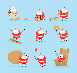 Santa Claus winter Merry Christmas