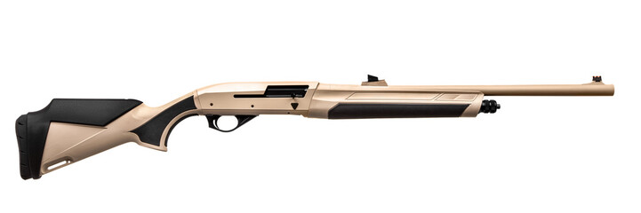 Shotgun isolated on white