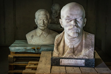 lenin and Stalin Statues, Budapest, Hungary