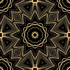 seamless lace floral background. Texture for wallpaper, invitation. Vector illustration.