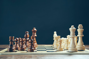 chess in board
