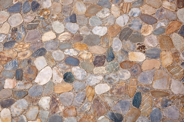 Brown stonework texture