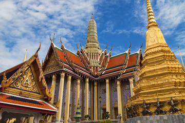 Fototapeta premium Royal Pantheon at Wat Phra Kaew