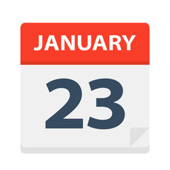 January 23 - Calendar Icon