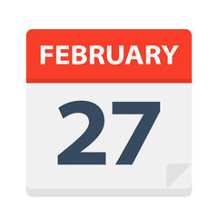 February 27 - Calendar Icon