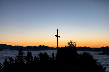 Viewpoint at sunset