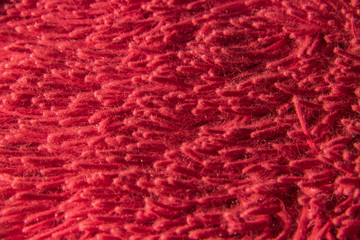 Red warm fleecy soft textural background