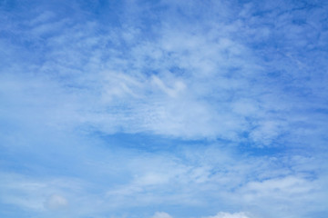 blue sky with cloud