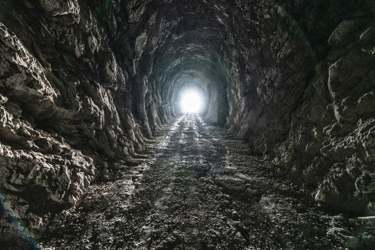 Licht am Ende eines Tunnels