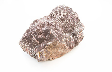 detail of melaphyre volcanic rock