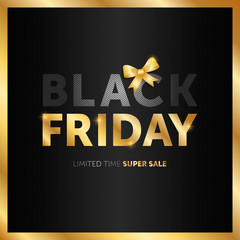 black friday sale concept vector illustration
