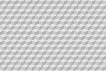 Pattern Medium Gray Cubes - Patron Cubos Gris medio
