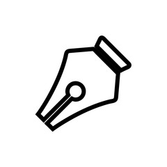 Pen tool icon vector isolated on background. Trendy sweet symbol. Pixel perfect. illustration EPS 10.