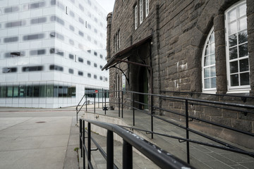 Fototapeta premium Altes Zollamt in Trondheim
