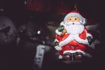 Décor de sapin de Noel, père noël